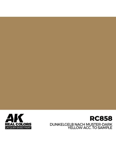 Real Colors: Dunkelgelb Nach Muster-Dark Yellow acc. to Sample 