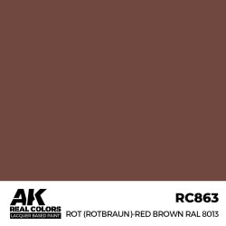 Real Colors: Rot (Rotbraun)-Red Brown RAL 8013 17 ml.  2