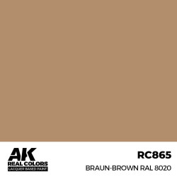 Real Colors: Braun-Brown RAL 8020 17 ml.  2