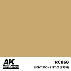 Real Colors: Light Stone No.61 (BS381) 17 ml.  2