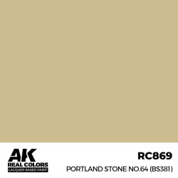 Real Colors: Portland Stone No.64 (BS381) 17 ml.  2