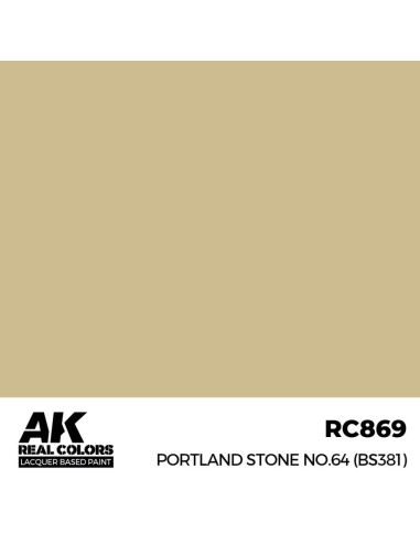 Real Colors: Portland Stone No.64 (BS381) 17 ml. 