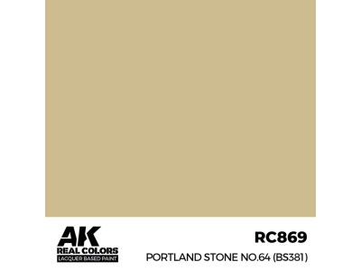 Real Colors: Portland Stone No.64 (BS381) 17 ml. 