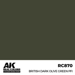 Real Colors: British Dark Olive Green PFI 17 ml.  2