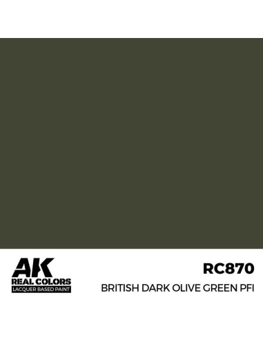 Real Colors: British Dark Olive Green PFI 17 ml. 