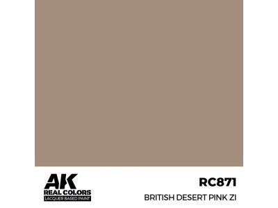 Real Colors: Bristish Desert Pink ZI 17 ml. 