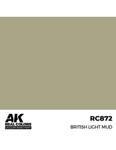 Real Colors: British Light Mud 17 ml. 