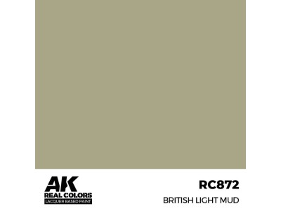 Real Colors: British Light Mud 17 ml. 