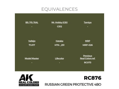 Real Colors: Russian Green Protective 4BO 17 ml. 