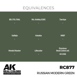 Real Colors: Russian Modern Green 17 ml. 