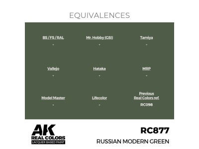 Real Colors: Russian Modern Green 17 ml. 