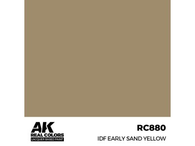 Real Colors: IDF Early Sand Yellow 17 ml. 