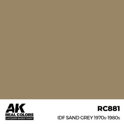 Real Colors: IDF Sand Grey 1970S-1980S 17 ml.  2