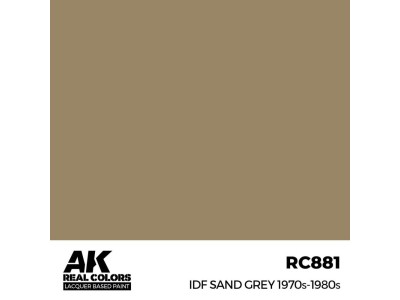 Real Colors: IDF Sand Grey 1970S-1980S 17 ml. 