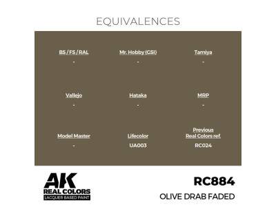 Real Colors: Olive Drab Faded 17 ml. 