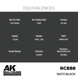 Real Colors: NATO Black 17 ml. 