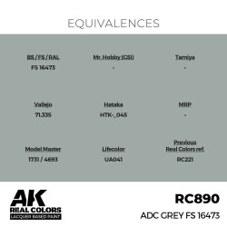 Real Colors: ADC Grey FS 16473 17 ml. 
