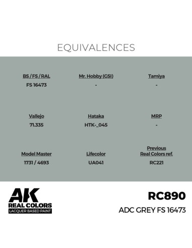 Real Colors: ADC Grey FS 16473 17 ml. 
