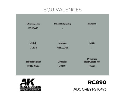 Real Colors: ADC Grey FS 16473 17 ml. 