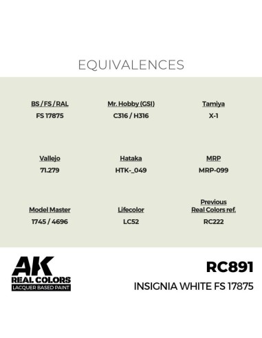 Real Colors: Insignia White FS 17875 17 ml. 