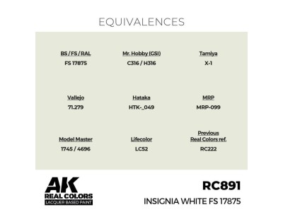 Real Colors: Insignia White FS 17875 17 ml. 