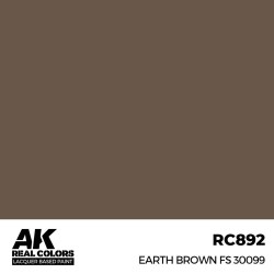 Real Colors: Earth Brown FS 30099  17 ml.  2