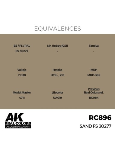 Real Colors: Sand FS 30277 17 ml. 
