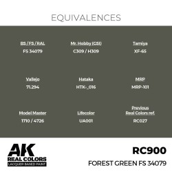 Real Colors: Forest Green FS 34079 17 ml. 