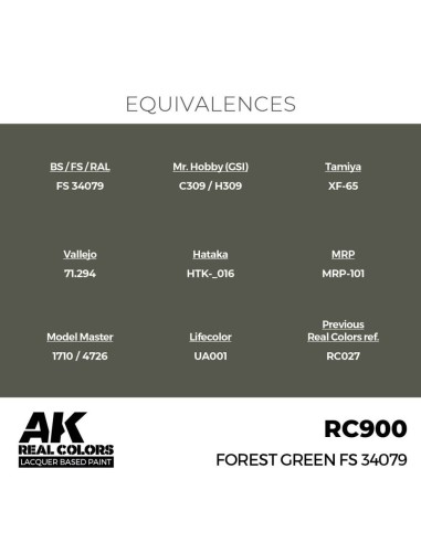 Real Colors: Forest Green FS 34079 17 ml. 