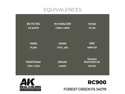 Real Colors: Forest Green FS 34079 17 ml. 