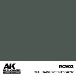 Real Colors: Dull Dark Green FS 34092 17 ml.  2