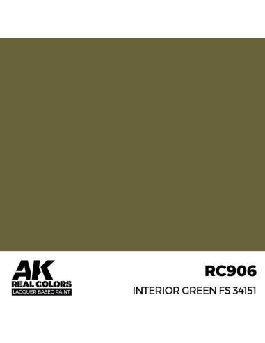 Real Colors: Interior Green FS 34151 17 ml. 