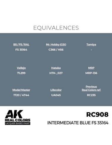 Real Colors: Intermediate Blue FS 35164 17 ml. 