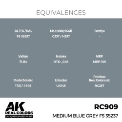Real Colors: Medium Blue Grey FS 35237 17 ml. 