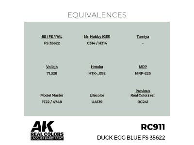 Real Colors: Duck Egg Blue FS 35622 17 ml. 