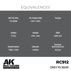 Real Colors: Grey FS 36081 17 ml. 