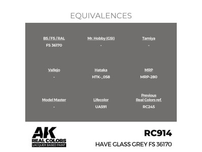 Real Colors: Have Glass Grey FS 36170 17 ml. 