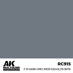 Real Colors: F-15 Dark Grey (MOD EAGLE) FS 36176 17 ml.  2