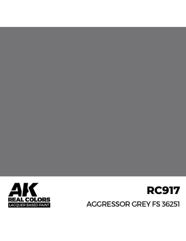 Real Colors: Aggressor Grey FS 36251 17 ml. 