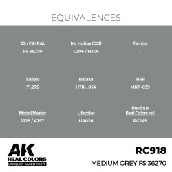 Real Colors: Medium Grey FS 36270 17 ml. 