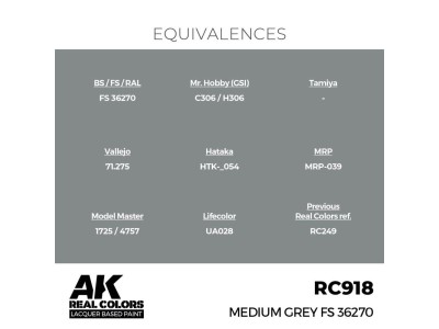 Real Colors: Medium Grey FS 36270 17 ml. 