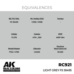 Real Colors: Light Grey FS 36495 17 ml. 