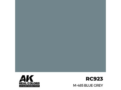 Real Colors: M-485 Blue Grey 17 ml. 