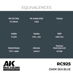 Real Colors: Dark Sea Blue 17 ml. 