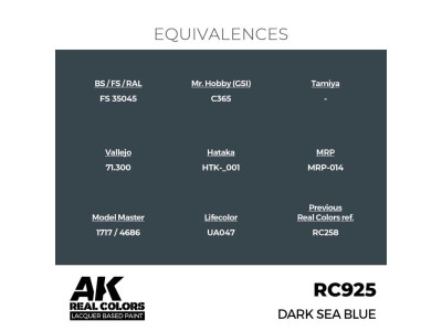Real Colors: Dark Sea Blue 17 ml. 
