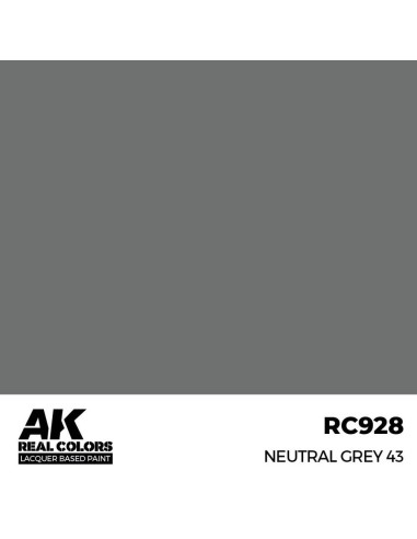 Real Colors: Neutral Grey 43 17 ml. 