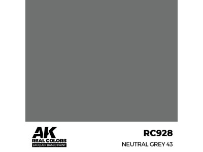 Real Colors: Neutral Grey 43 17 ml. 