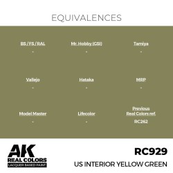 Real Colors: US Interior Yellow Green 17 ml. 