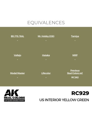 Real Colors: US Interior Yellow Green 17 ml. 