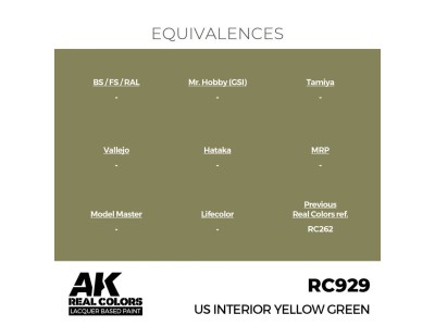 Real Colors: US Interior Yellow Green 17 ml. 